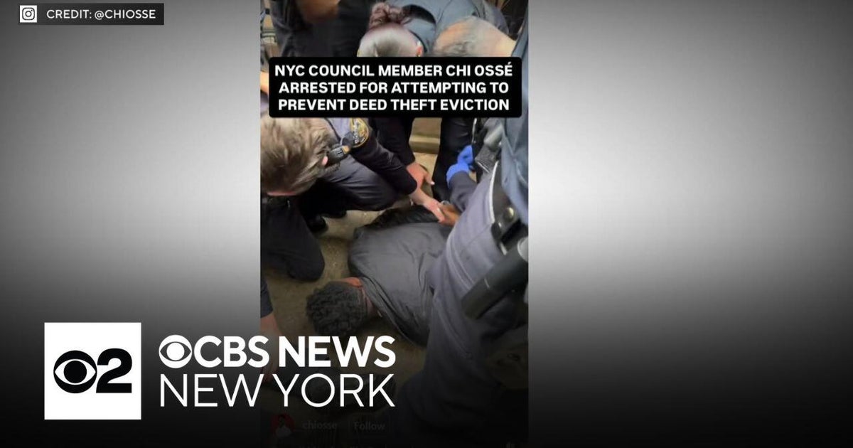 New York City Councilmember Chi Ossé arrested during protest