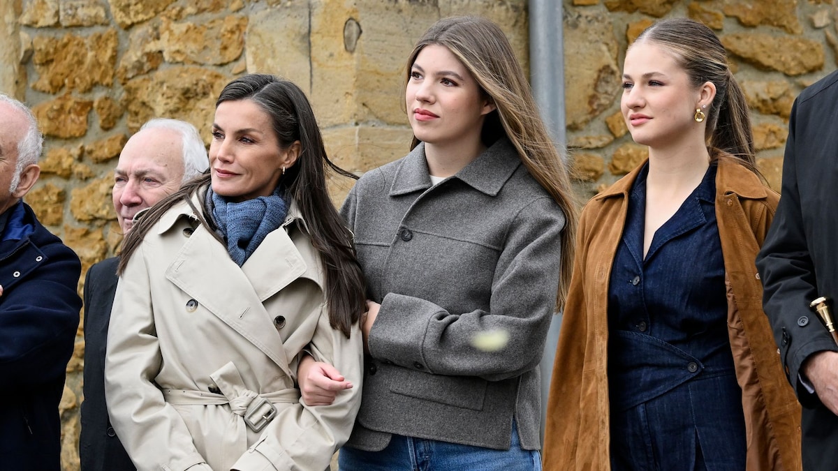 Queen Letizia, Princess Leonor and Infanta Sofia attend Rosalía’s Madrid final show