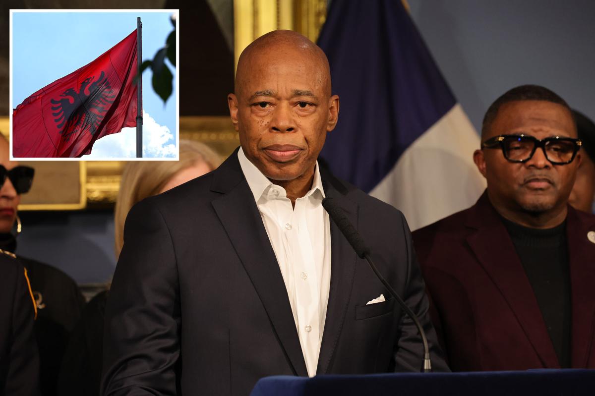 Former NYC Mayor Eric Adams granted Albanian citizenship