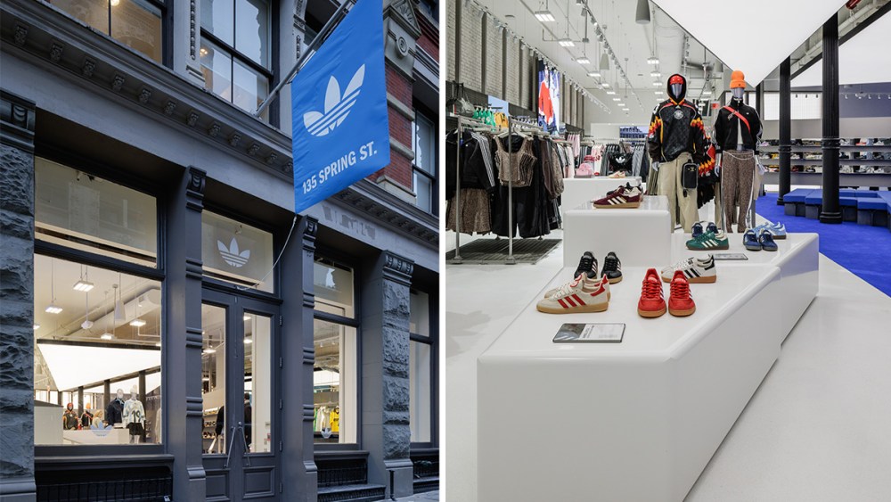 Adidas, Originals, SoHo, store, retail, NYC, shoes, sneakers, footwear