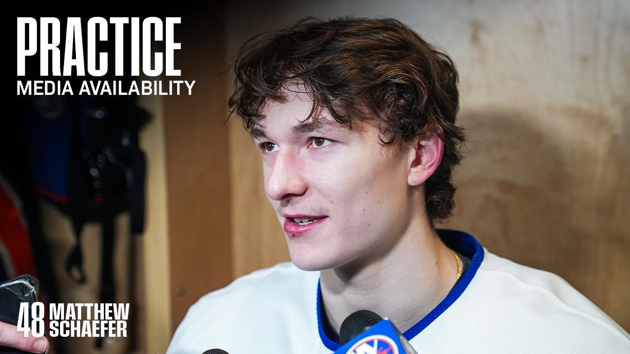 Practice 4/6: Matthew Schaefer | New York Islanders