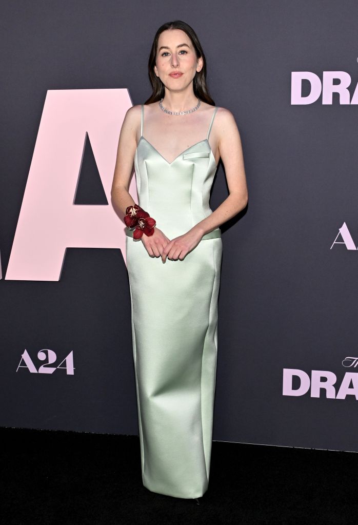 Alana Haim attends the premiere of "The Drama" 