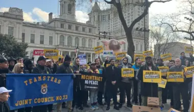 Amazon Teamsters and Supporters Urge Passage of Delivery Protection Act in NYC Council Hearing
