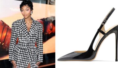 Angel Reese celebrates her campaign with Victoria's Secret at its flagship at 640 Fifth Avenue on Tuesday in New York City.