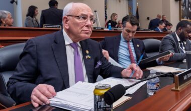 Rep. Paul Tonko, D-N.Y. sits at a committee meeting