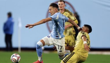 St. Louis City earns 1-1 draw with NYCFC as McSorley scores late in stoppage time