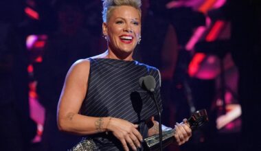 Singer Pink to host 79th Annual Tony Awards at NYC's iconic Radio City Music Hall