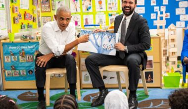 Obama meets Mamdani in New York City ahead of a preschool reading event