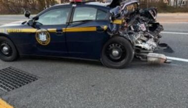 Trooper Hurt In Southern State Parkway Collision With Jeep