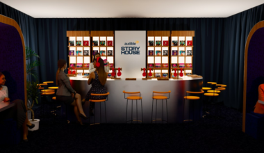 The Amazon-owned Audible is opening a “bookless bookstore” in NYC.