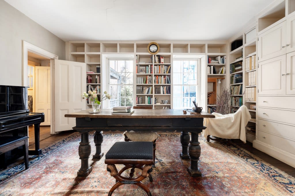 The four-story, wood-frame house is thought to be the last original of its kind available in the neighborhood. Virginia Carey for Brown Harris Stevens