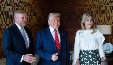King Willem-Alexander and Queen Máxima Will Stay at the White House This Evening