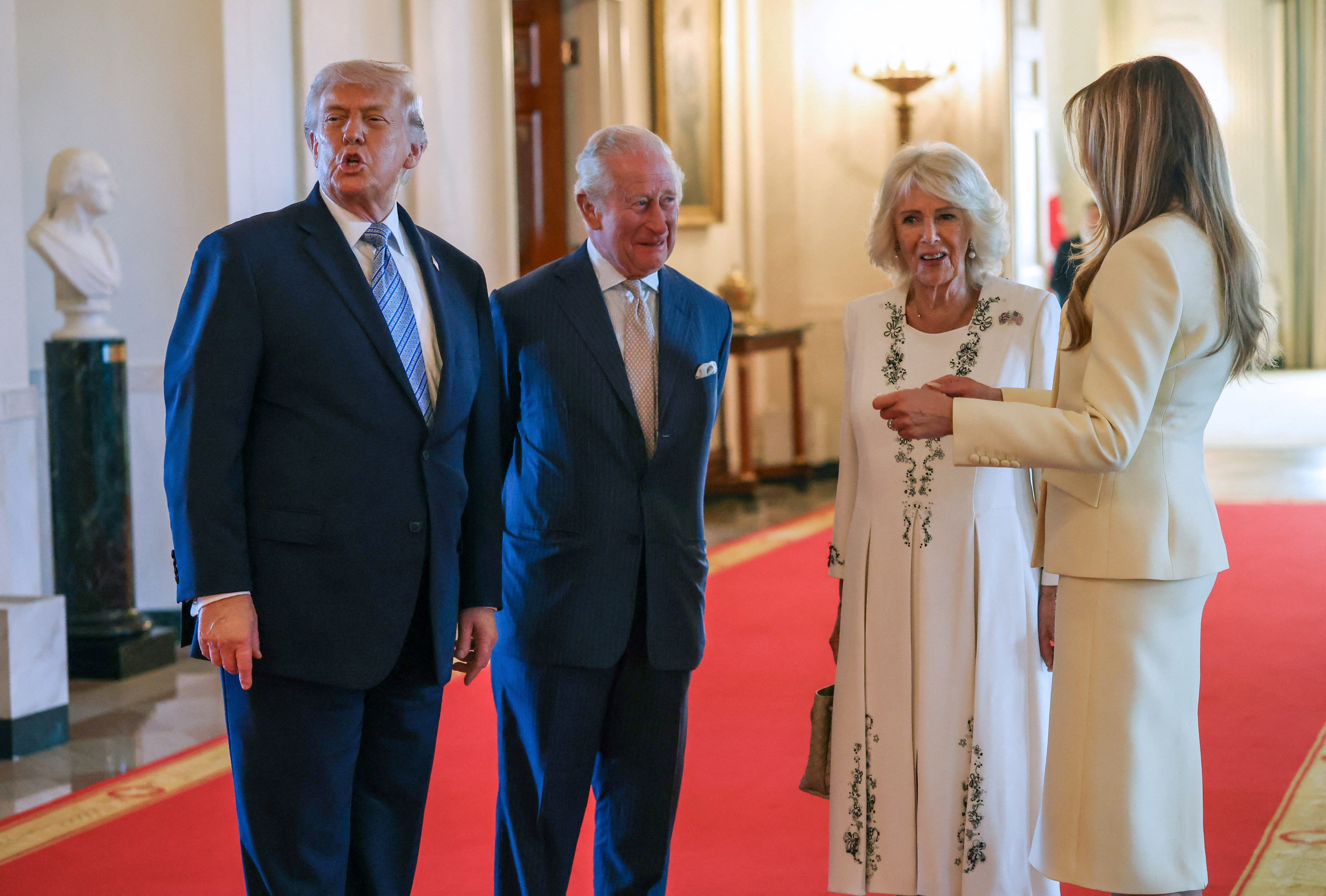 King Charles III And Queen Camilla Begin State Visit To The United States Of America