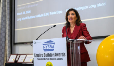 Governor Kathy Hochul attended the NYSBA Empire Building Awards Ceremony