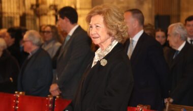 Queen Sofia Carries a Velvet Loewe Tote to an Annual Easter Concert