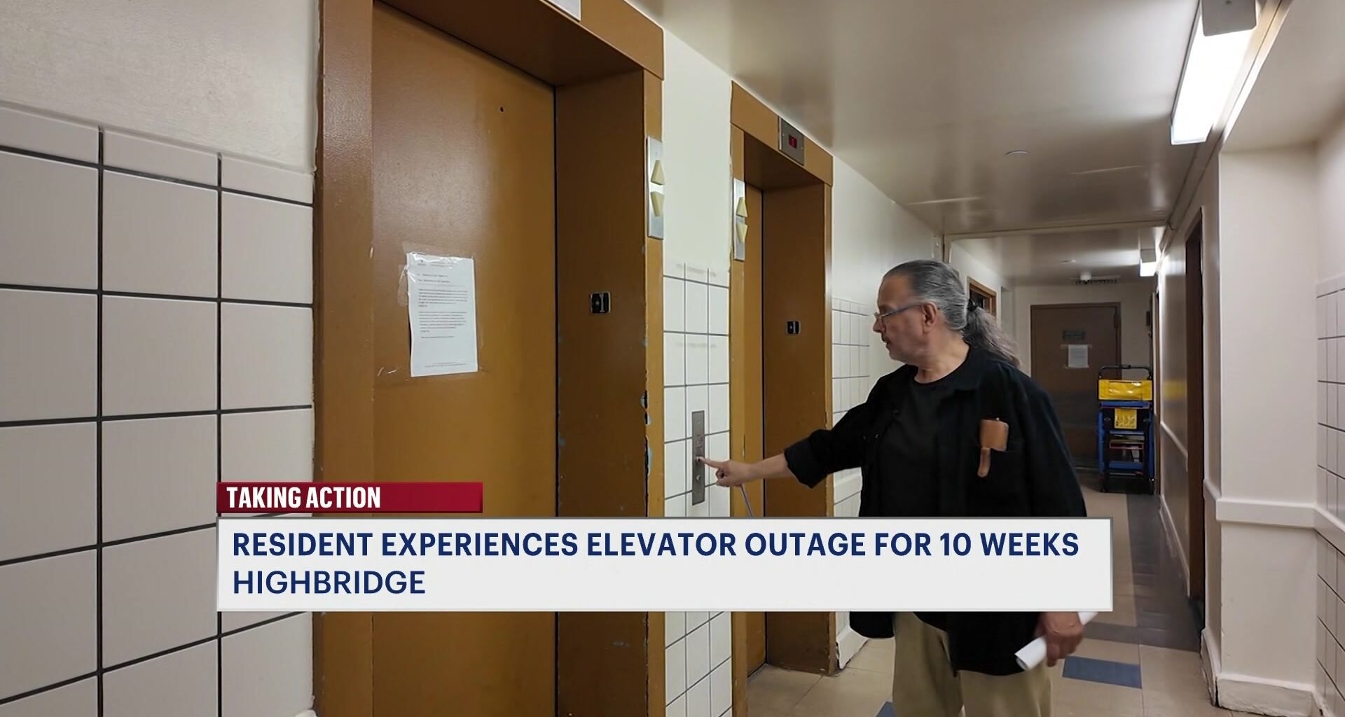 News 12 | Bronx | Bronx Residents Report Going 10 Weeks Without An Elevator In Their Building
