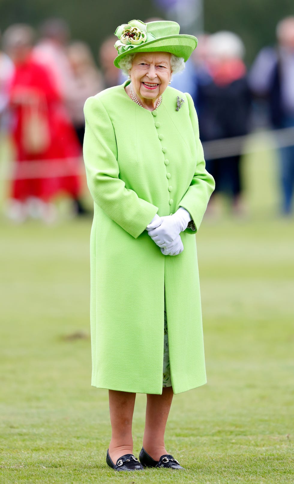 Queen Elizabeth II Attends The Royal Windsor Cup 2021
