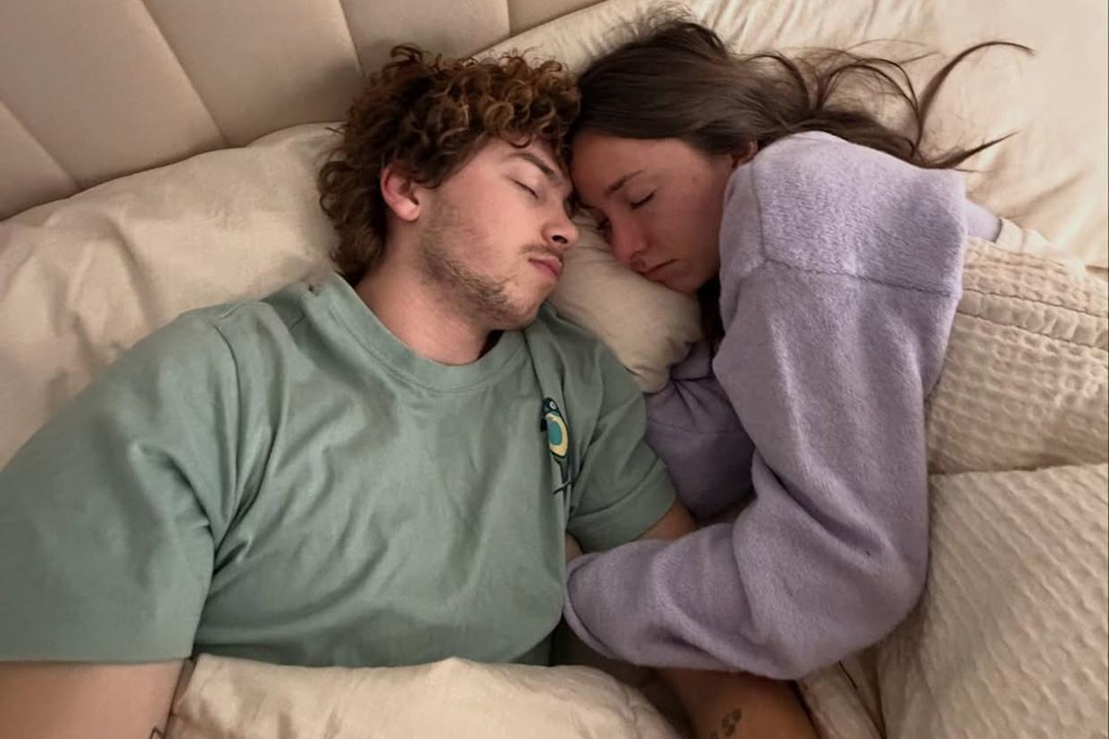 Bailey McKnight and her husband Asa Howard.Credit: Brooklyn and Bailey/Instagram