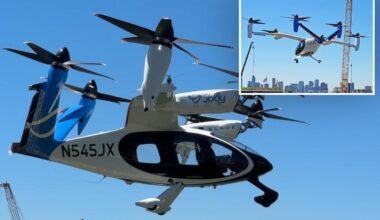 Air-taxi company completes first NYC test flight of 'Jetsons'-like craft