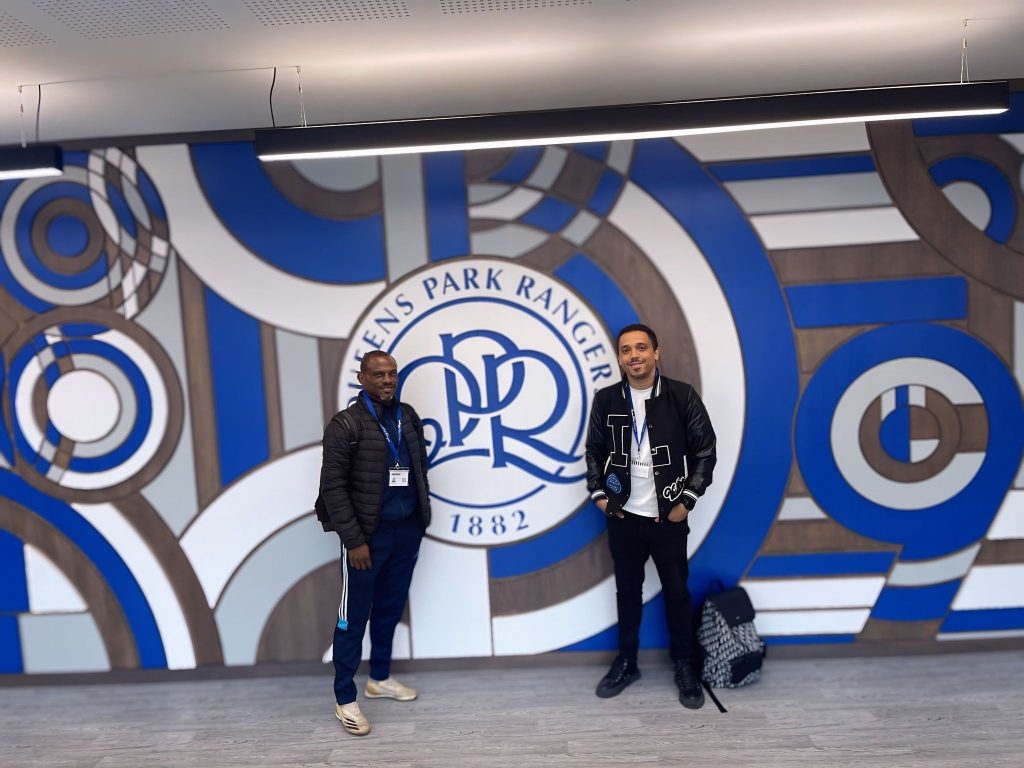 Malawi’s Mighty Wanderers Head Coach Completes First Day At Queens Park Rangers