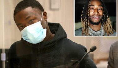 NYC man sentenced to at least 20 years behind bars for gunning down LA rapper in June 2022 pharmacy robbery