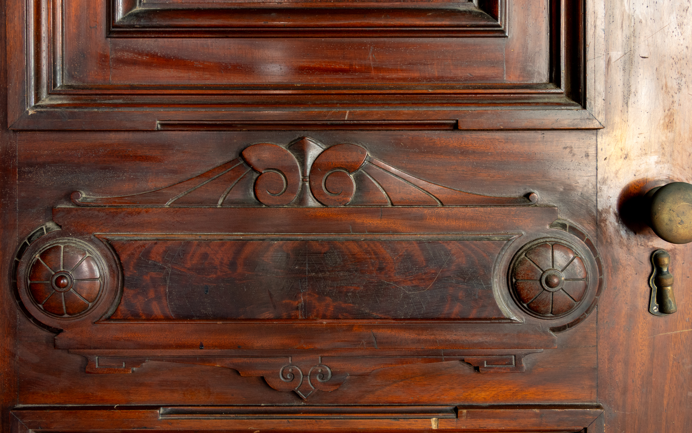 wood door