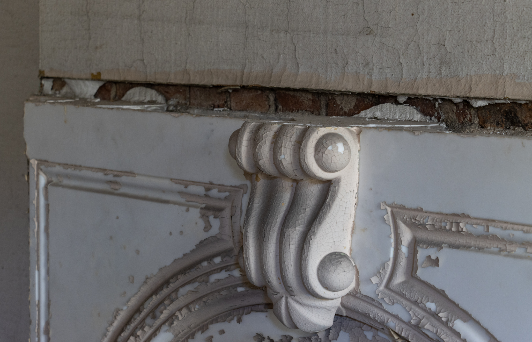 marble mantel