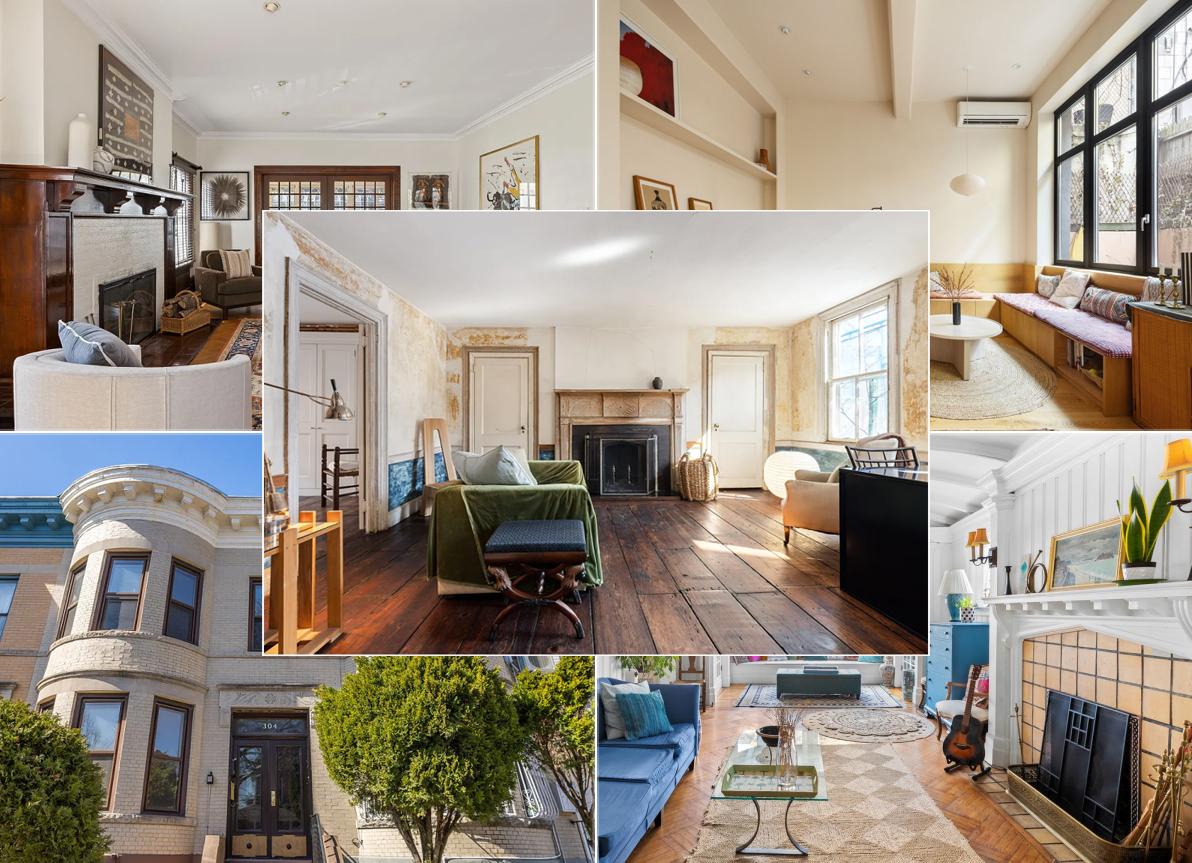 brooklyn listings - a collage of brooklyn homes for sale