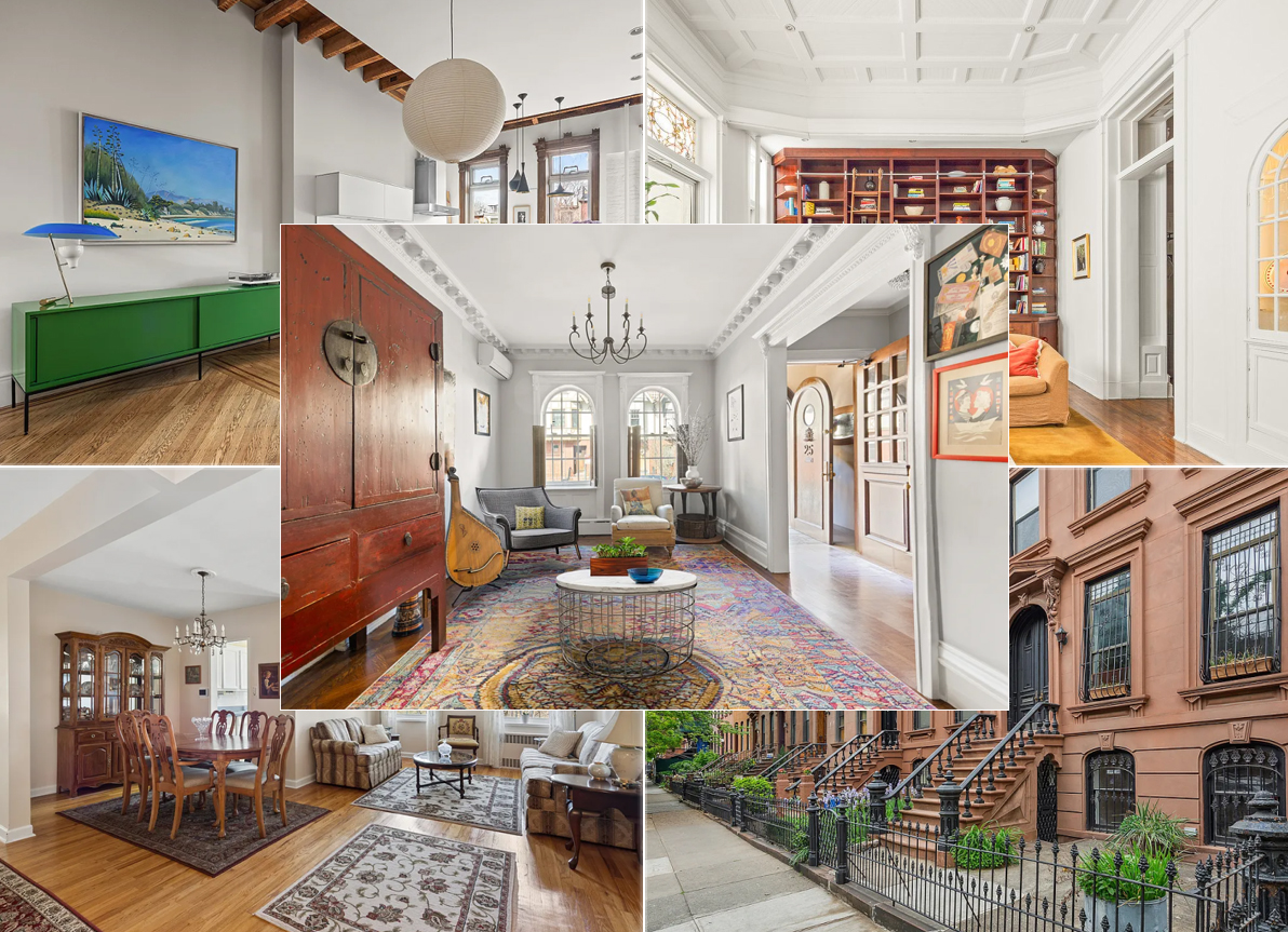 collage of brooklyn homes for sale