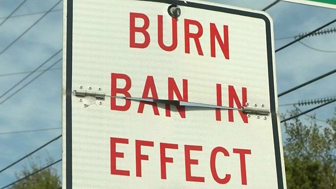 Despite rainy weather, New York burn ban remains in effect