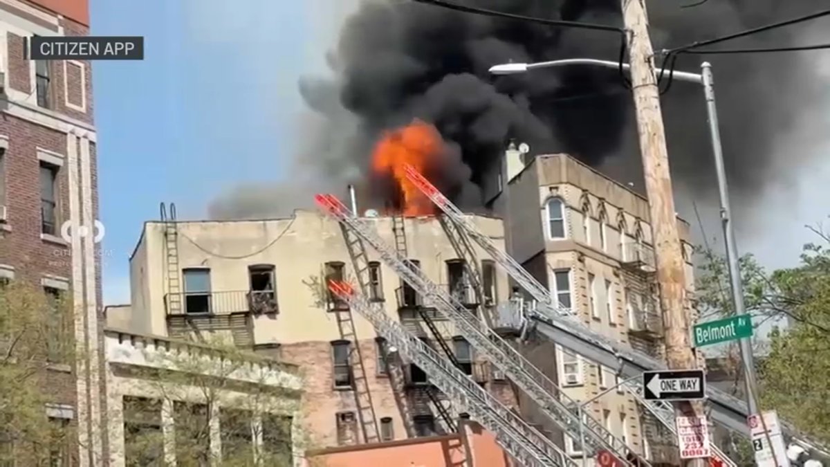 Belmont fire fueled by open doors, FDNY says – NBC New York