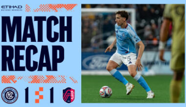 Match Recap | New York City FC 1-1 St. Louis CITY SC