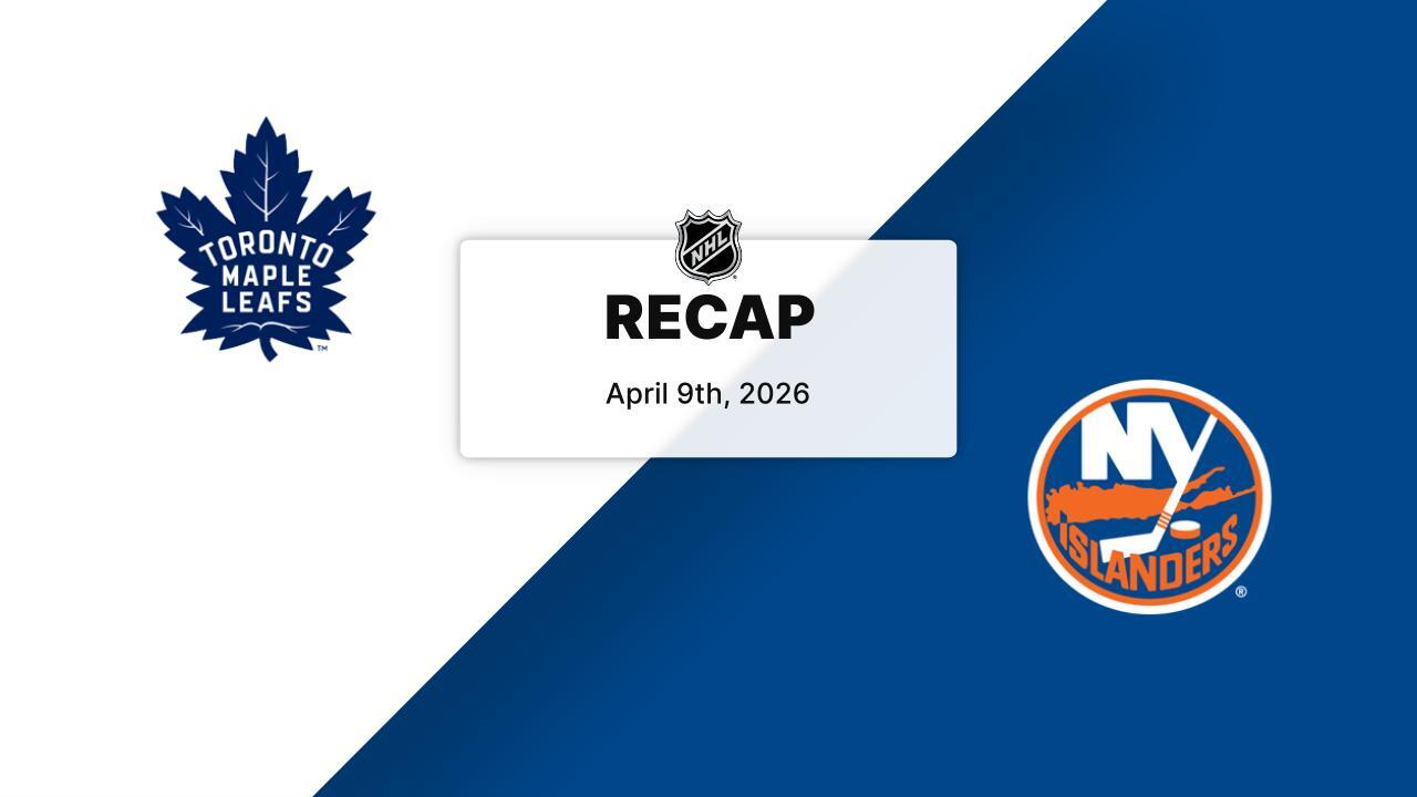 Islanders 5, Maple Leafs 3 | Highlights