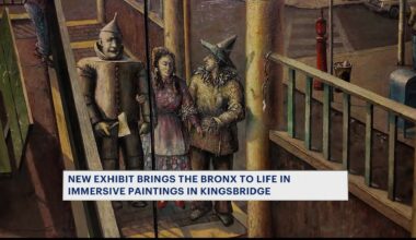 News 12 | Brooklyn | New Exhibit Brings The Bronx To Life In Massive Immersive Paintings