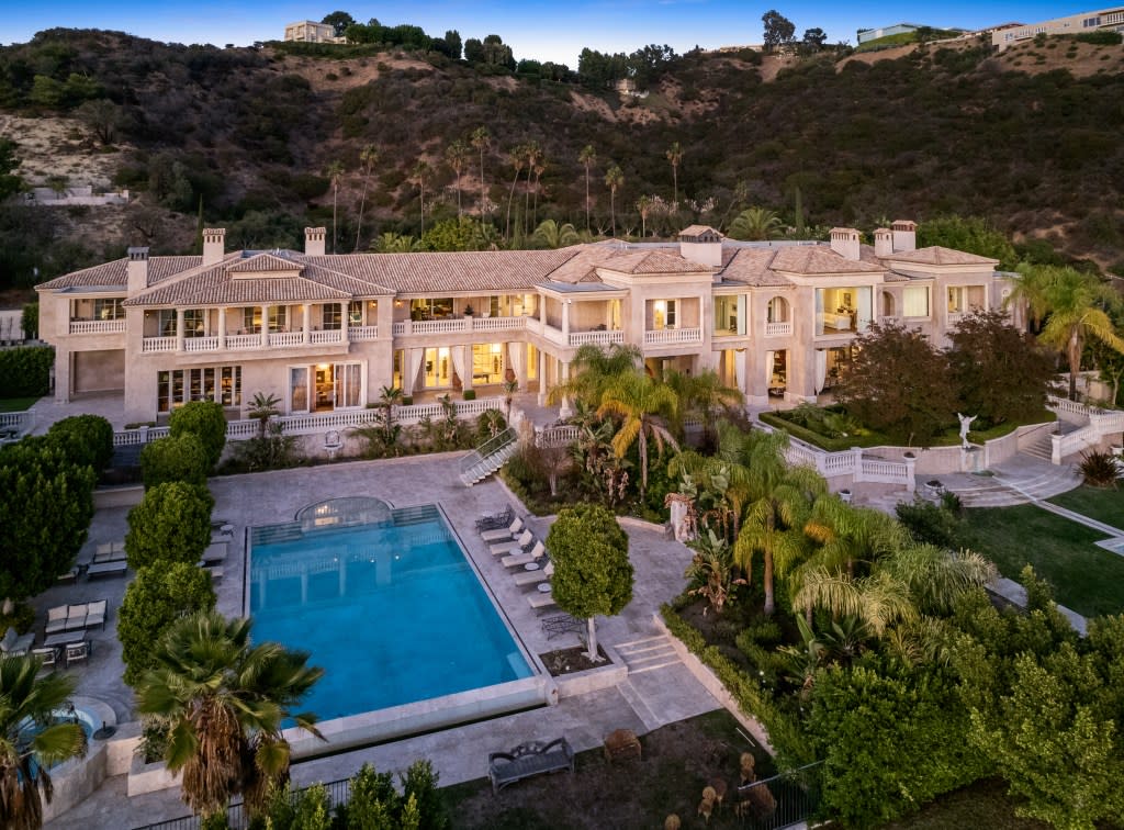 Palazzo di Amore, now asking $195 million, in Beverly Hills. Marc Angeles