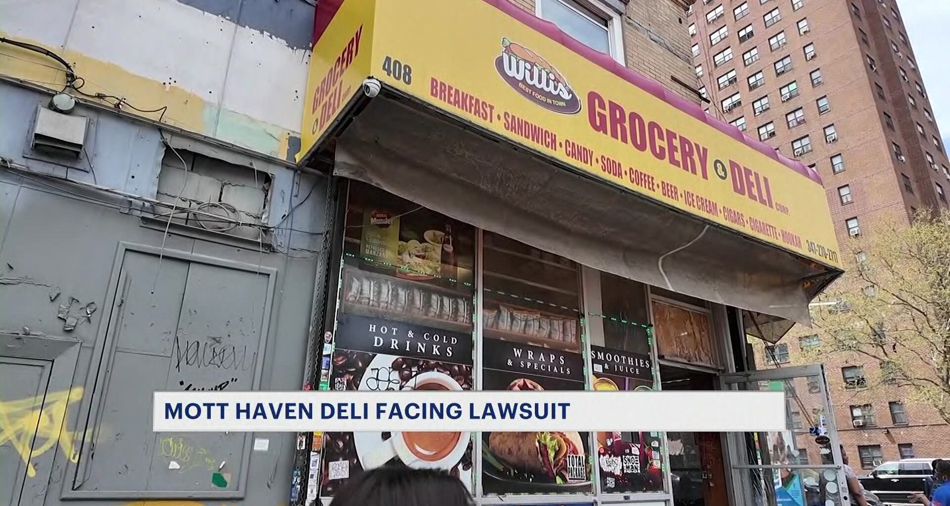 News 12 | Bronx | Mott Haven Deli Facing Lawsuit After Unsanitary Conditions