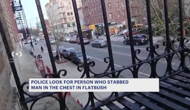 News 12 | Brooklyn | Suspect wanted for stabbing man’s chest in Flatbush