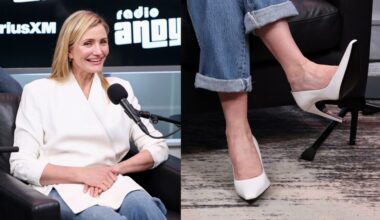 Keanu Reeves and Cameron Diaz attend SiriusXM's Front Row With the Cast Of 'Outcome' at SiriusXM Studios on Monday in New York City.
