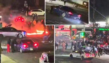 2 vehicles seized in fiery NYC car meetup fiasco as pol calls on NYPD for more patrols to end menace