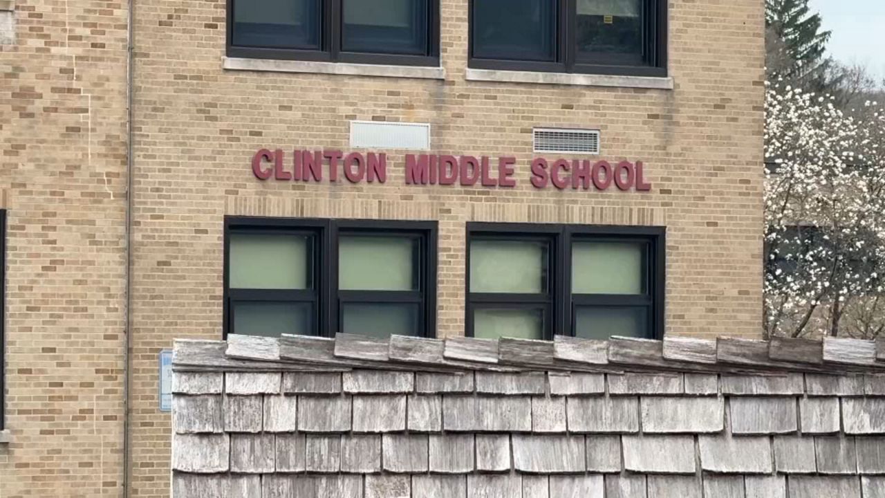 clinton middle school facade