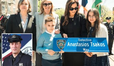 NYC street renamed for NYPD hero killed by drunk driver