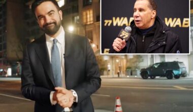 Mamdani acted like 'Godfather' mobster in 'dangerous' stunt outside Ken Griffin's pad: ex-gov