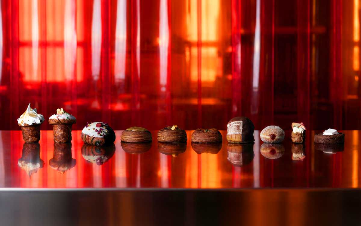 A selection of pastries from Supermoon Bakehouse.