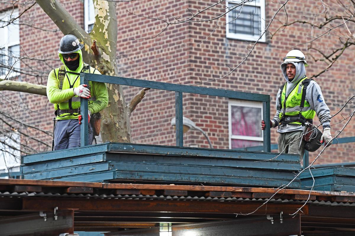 New York City will always be the greatest — but scaffolding is a misery that nails me down
