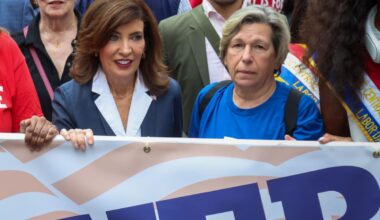 Hochul in talks to make fat pork union deal that could lower retirement age for teachers to 55 — as part of staggering $1.5B plan