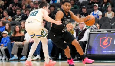 Nets help their lottery chances with loss on road to Bucks