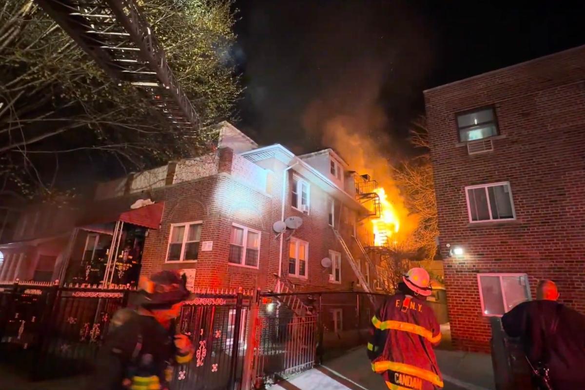 Massive NYC apartment building fire possibly sparked by candles in apartment