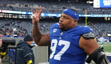 Dexter Lawrence is done with the Giants as contract talks stall out