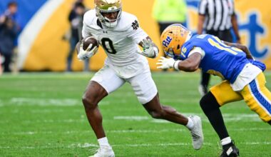 Giants trade into third round of 2026 NFL Draft to select Notre Dame's Malachi Fields