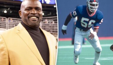 Lawrence Taylor reveals medical condition as Giants icon remains hospitalized